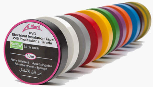 Le Mark PINK 19MM X 33M PVC Electrical Tape