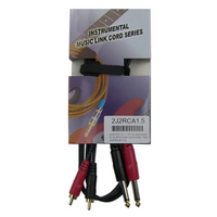 EVENT AUDIO 2J2RCA1.5 - 1.5m 2x Jack male to 2x RCA male signal lead