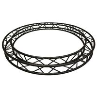 BLACK CIRCULAR TRUSS - 3M IN DIAMETER 290MM ALUMINIUM BOX-TRUSS