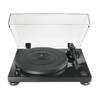 AUDIO TECHNICA AT-LPW50PB Fully Manual Belt-Drive Turntable