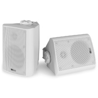 Power Dynamics BC40VW 4" White Outdoor Speaker Pair (WHITE)