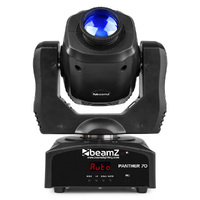 Beamz Panther 70 LED Moving Head Spot with IRC