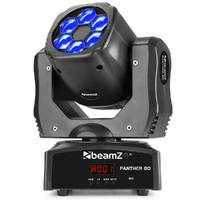 Beamz Panther 80 LED Moving Head Effect with IRC