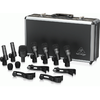 BEHRINGER BC1200 7 PCE DRUM MICROPHONE SET IN CASE