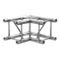 BT3CA Truss box truss 290mm x 90deg 2 way corner, 2mm thick with global compatible connection