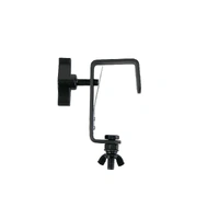 Event lighting  CLAMPG50L - Steel Hook Clamp (Suits 35-51mm) with truss protector - Black