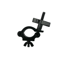 Event Lighting  CLAMPP50W - Aluminium Pipe Clamp (Suits 38-51mm) - Black
