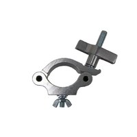 Event Lighting  CLAMPP60S - Aluminium Pipe Clamp (Suits 58-61mm) - Silver