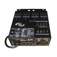 Light Emotion DMXDIM4LED DMX Dimming Pack 4 Channel suitable for LED fixtures, chasing function. 