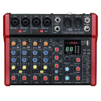 E-lektron A48 DSP FX Studio Audio Mixer 8-Channel with Bluetooth USB Play Audio interface