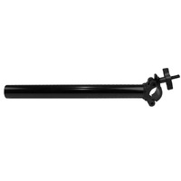EVENT LIGHTING  BOOMARM105B - 0.5m Boom Arm Pole with Single Pipe Clamp (Black)