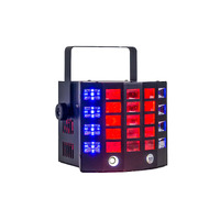 EVENT LIGHTING LITE  SABER2 - 3-in-1 LED Effect Light with Derby, UV and Strobe