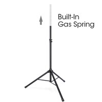 Gravity GSP5211GSB Speaker Stand w/ Gas Spring (Black)