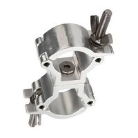 CLAMP - SMALL DOUBLE SWIVEL COUPLER FITS 32-35MM TUBING / PIPE TUV LOAD RATED 50KG