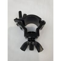 CLAMP - BLACK SMALL COUPLER FITS 32-35MM TUBING / PIPE TUV LOAD RATED 75KG
