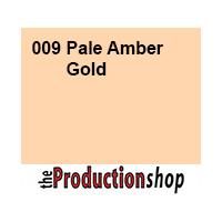Lee 009 Gold Pale Amber - Half Sheet 60cm x 50cm