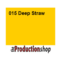 Lee 015 Deep Straw - 120cm x 50cm