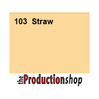 LEE103 Straw - FULL ROLL