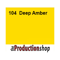 LEE104 Deep Amber - FULL ROLL