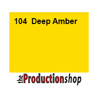 LEE104 Deep Amber - FULL ROLL