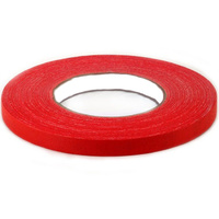 Stylus 1/2 Inch Gaffer Tape - Camera/Spiking Tape - Red