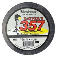 Nashua 357 Gaffer Tape 40 metre x 48mm (2") [Colour: Black]