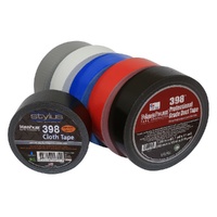 Nashua 398 Heavy Duty Cloth Tape - 48MM X 55M - BLACK