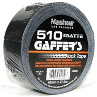 Nashua Gaffer 510 Matte Black 48mm x 27.5m