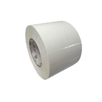 Nashua 2969 Pinked/Serrated Edge UV PE Shrink Tape - 96MM X 55M - WHITE