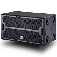 Outline DBS18-2 High Power Ground-Stackable Subwoofer: 2 × 18″