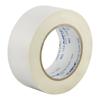 PLASFLO 48MM X 25M BUDGET WHITE GAFFER TAPE
