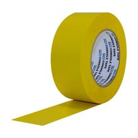 Pro Tapes® Paper Console Tape 1" Yellow 54m / 60yds -3" Core