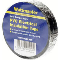 WATTMASTER PVC Electrical Tape - BLACK