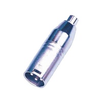SoundKing RFXM2 2 Pack RCA-F to XLR3-M Adapter