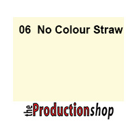 Rosco Supergel #06 No Color Straw Filter