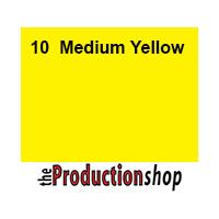 Rosco Supergel #10 Medium Yellow - 60cm x 50cm