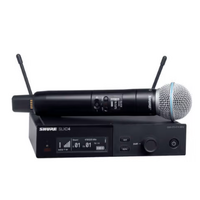 Shure SLX24B58 Wireless Handheld Microphone System – H57
