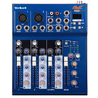 AVE Strike 4 Bluetooth PA Mixer with Delay – 4 Channel