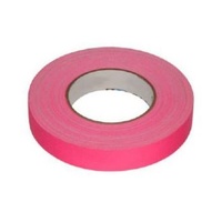 Stylus Gaffer Tape Matt Finish Neon/Fluro Colours 24mm x 45 Metres [Colour: Pink]