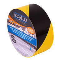 Stylus 471 Floor Marking Tape 48mm x 33 metres [Colour: Black/Yellow]
