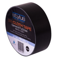 Stylus 399 Multipurpose Cloth Tape 48MM X 25M - BLACK
