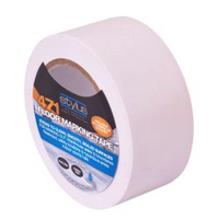 Stylus 471 PVC Safety Marking Tape 48MM X 33M - WHITE