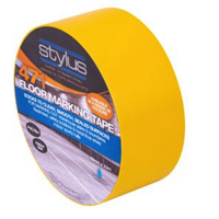 Stylus 471 PVC Safety Marking Tape 48MM X 33M - YELLOW