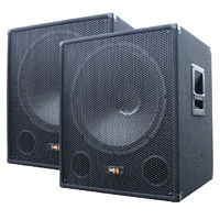 E-Lektron SUB-Q45A 18“ inch Active PA 1000W Subwoofer Pair for DJ Party Club