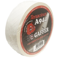 TENACIOUS A944 GAFFER TAPE 48MM X 40M (WHITE)