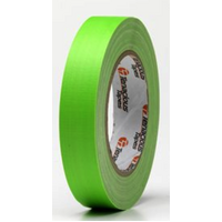 Tenacious FL166 Fluorescent Green Cloth Matt Tape 24mm x 25m