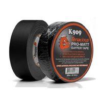 Tenacious K909 Matt Gaffer Tape Black 48mmx40m