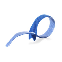 Velcro® Strap 300 x 25mm Blue - Reusable Ties for Cables, Wires and Cords - Roll of 75