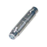 SoundKing XFXF2 2 PACK XLR 3-F to XLR3-F Adapter (Gender bender)