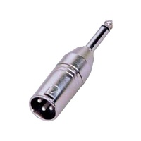 SoundKing XMJM2 2 PACK XLR 3-M to TS-M 6.35mm Jack Adapters